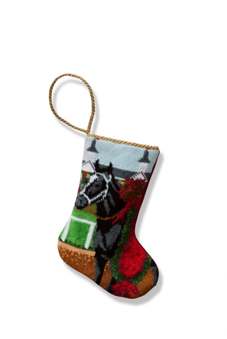 “ AND THEY’RE OFF “ DERBY HORSE BAUBLE STOCKING