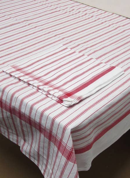 Tablecloth 60X60 Country Cottage Red