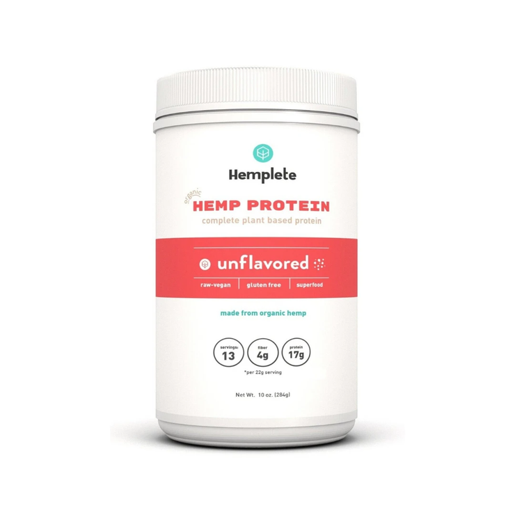 Hemplete - Organic Unflavored Hemp Protein Powder