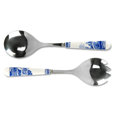 Spode - Spode Blue Italian Set of 2 Salad Servers