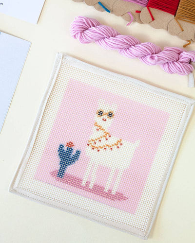 Unwind Studio - No Drama Llama - Needlepoint Kit for Kids