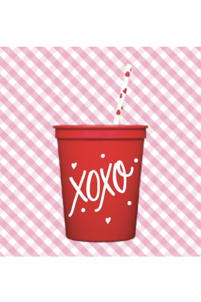 XOXO VALENTINE'S DAY RED CUPS