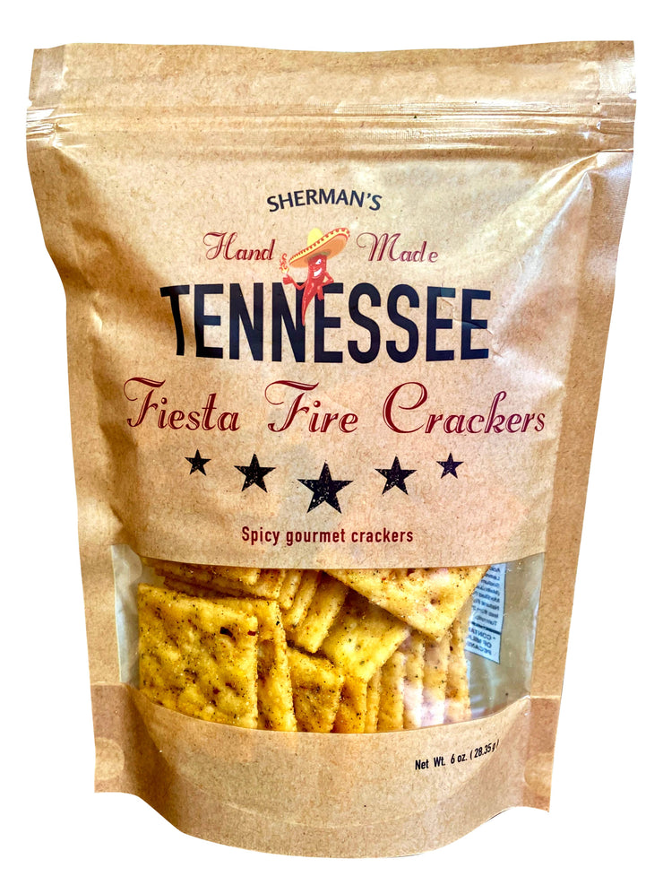 Sherman's Tennessee Hot Crackers - Sherman's Tennessee Hot Crackers, Fiesta Flavor